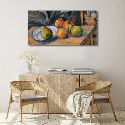 Still life with fruit Print on canvas