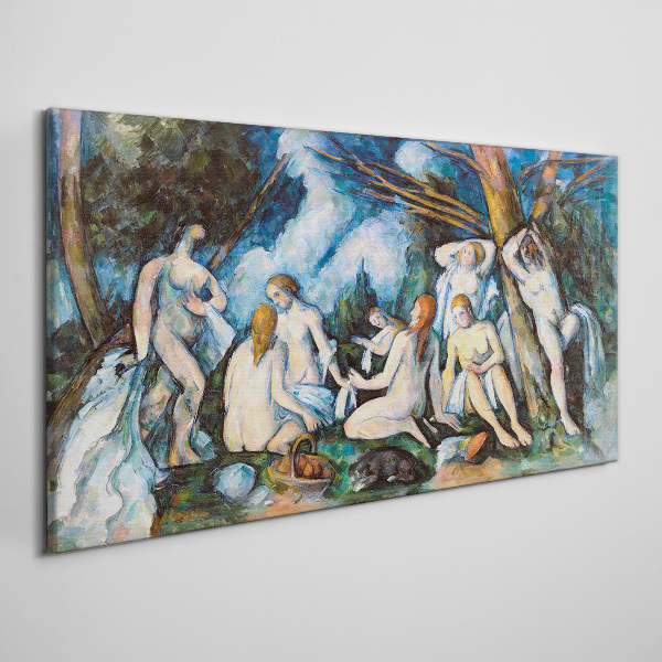 Winter Picnic Canvas wall art