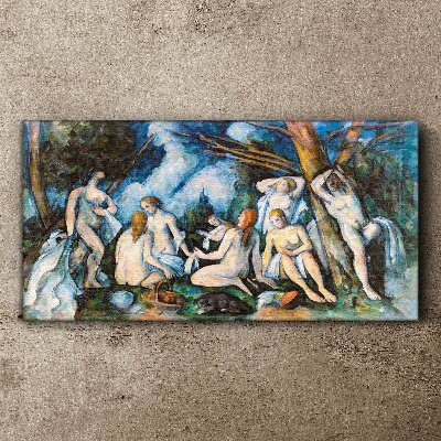 Winter Picnic Canvas wall art