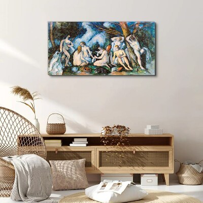 Winter Picnic Canvas wall art