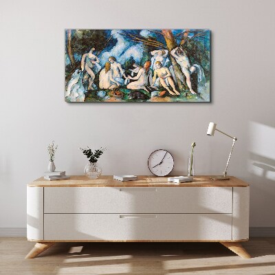 Winter Picnic Canvas wall art