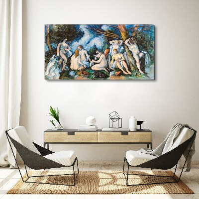 Winter Picnic Canvas wall art