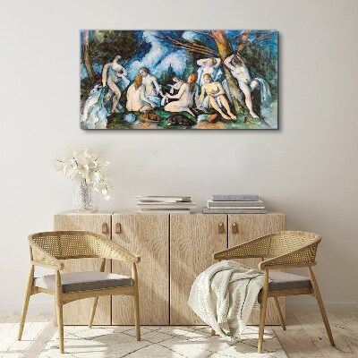 Winter Picnic Canvas wall art