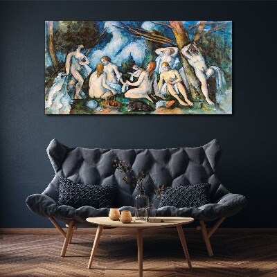 Winter Picnic Canvas wall art