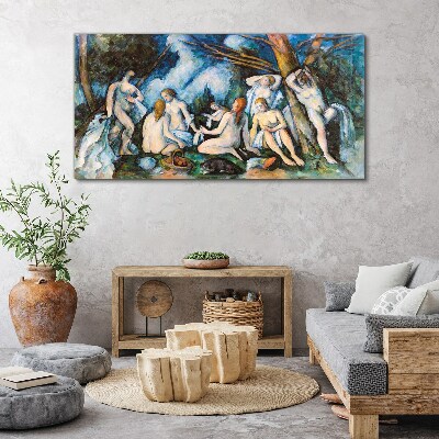 Winter Picnic Canvas wall art