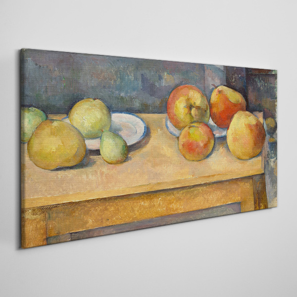Still life pears jakłka Canvas print