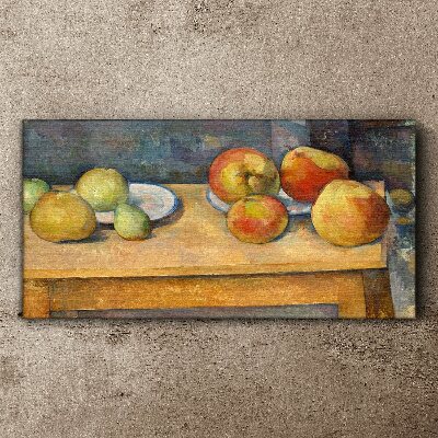 Fruit on the table Canvas wall art