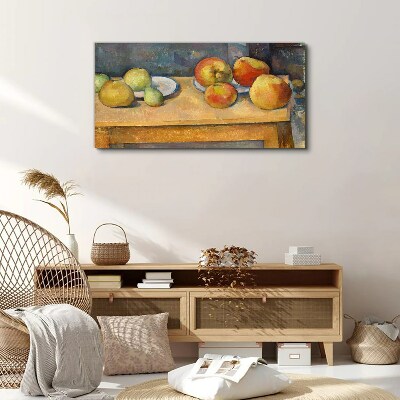 Fruit on the table Canvas wall art