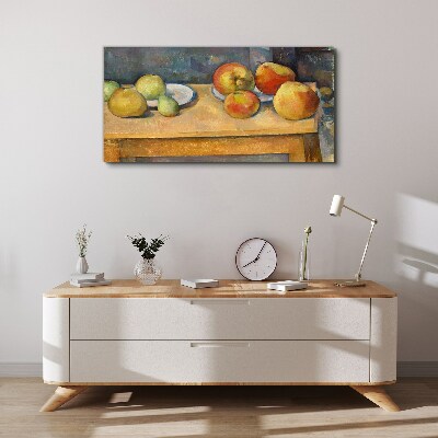 Fruit on the table Canvas wall art