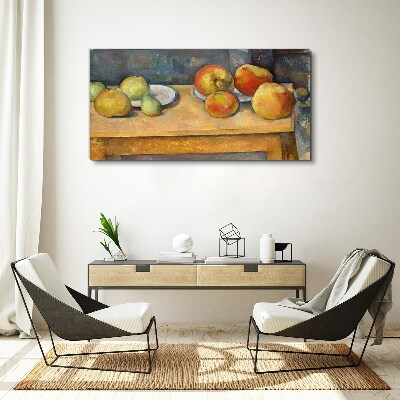Fruit on the table Canvas wall art
