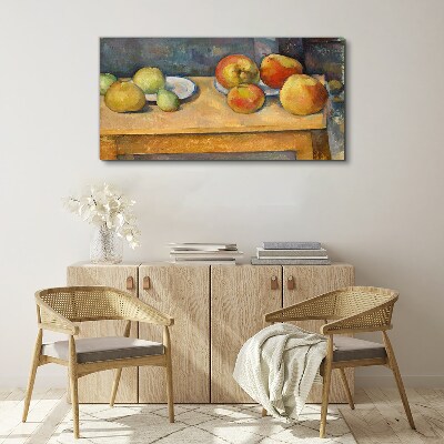 Fruit on the table Canvas wall art