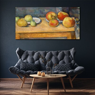 Fruit on the table Canvas wall art