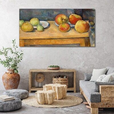 Fruit on the table Canvas wall art