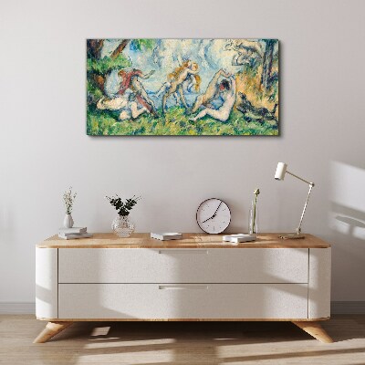 A scene from mythology Canvas wall art