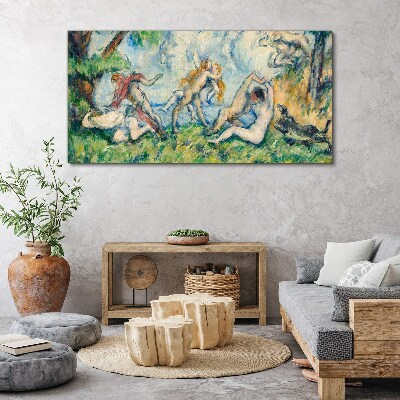 Abstract figures Canvas print
