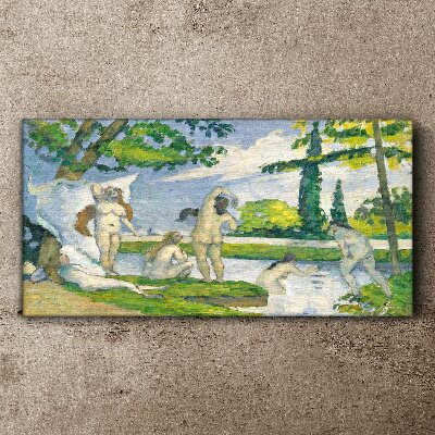 Summer afternoon on the river Canvas wall art
