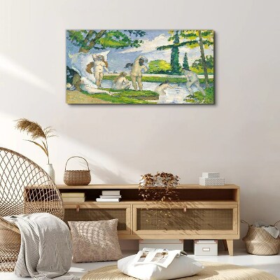 Summer afternoon on the river Canvas wall art