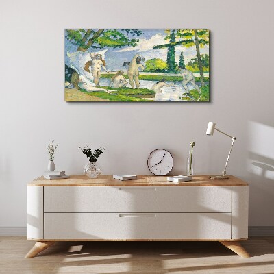 Summer afternoon on the river Canvas wall art