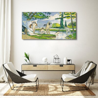 Summer afternoon on the river Canvas wall art