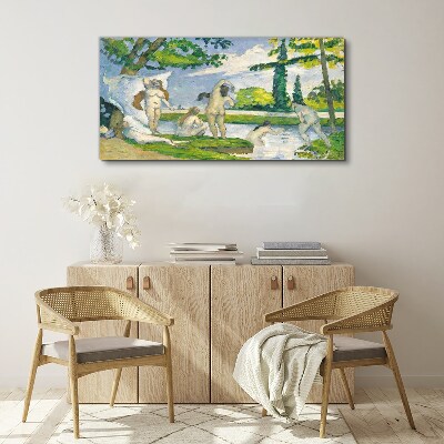 Summer afternoon on the river Canvas wall art