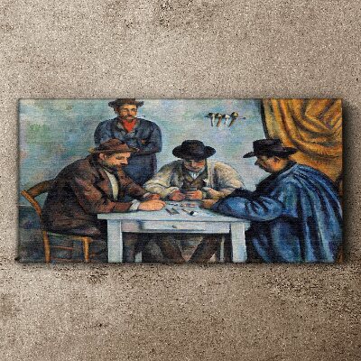 Playing cards Canvas wall art