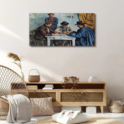 Playing cards Canvas wall art