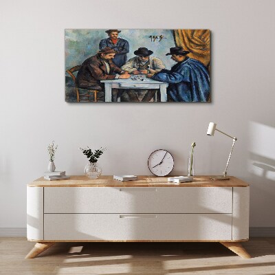 Playing cards Canvas wall art