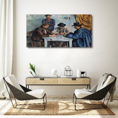 Playing cards Canvas wall art