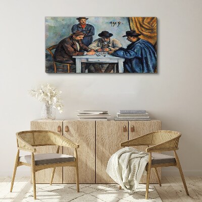 Playing cards Canvas wall art