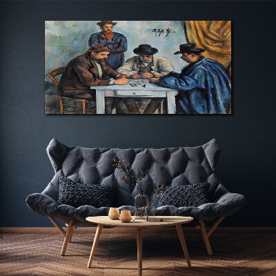 Playing cards Canvas wall art