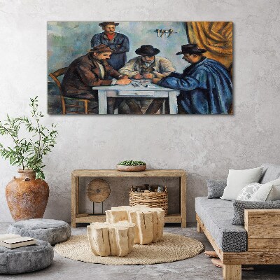 Playing cards Canvas wall art