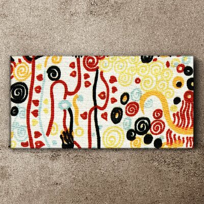 The colors of nature and emotions Print on canvas