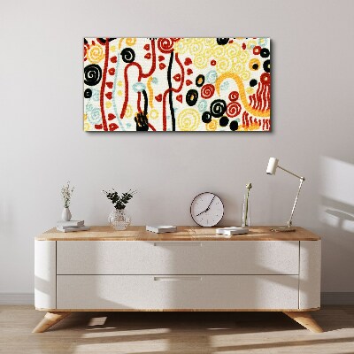 The colors of nature and emotions Print on canvas