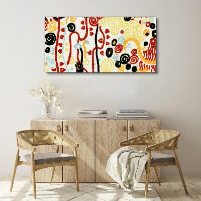 The colors of nature and emotions Print on canvas