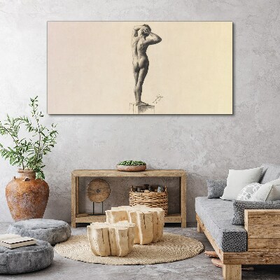 Figure in motion Canvas wall art