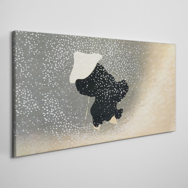 Winter Longing Canvas wall art