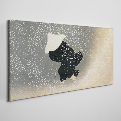 Winter Longing Canvas wall art