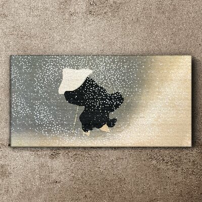 Winter Longing Canvas wall art