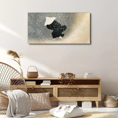 Winter Longing Canvas wall art
