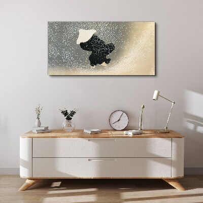 Winter Longing Canvas wall art