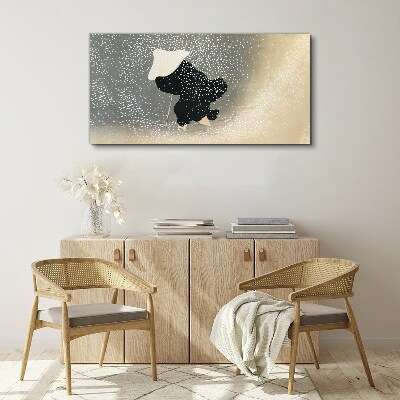 Winter Longing Canvas wall art