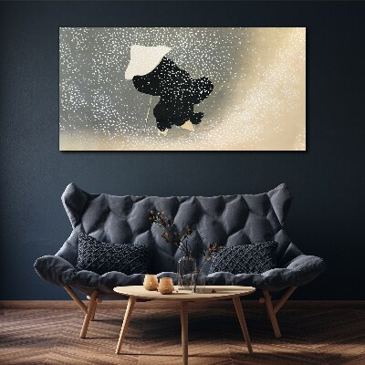 Winter Longing Canvas wall art