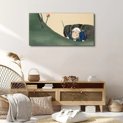 Lost in the green Print on canvas