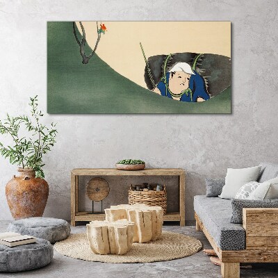 Lost in the green Print on canvas