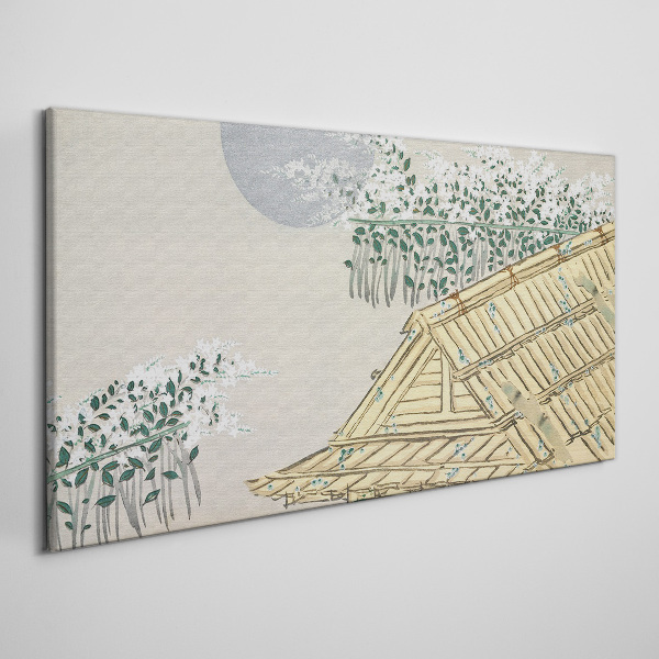 Peace in the Japanese Landscape Canvas wall art