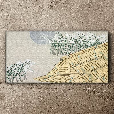 Peace in the Japanese Landscape Canvas wall art