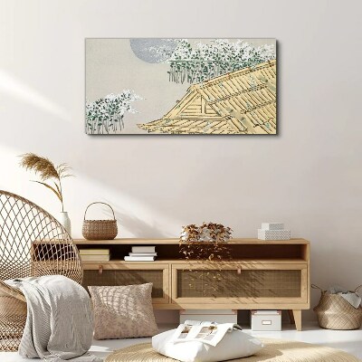 Peace in the Japanese Landscape Canvas wall art