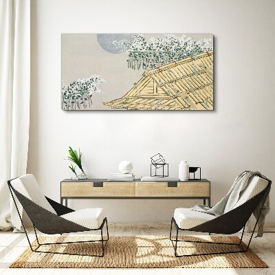 Peace in the Japanese Landscape Canvas wall art