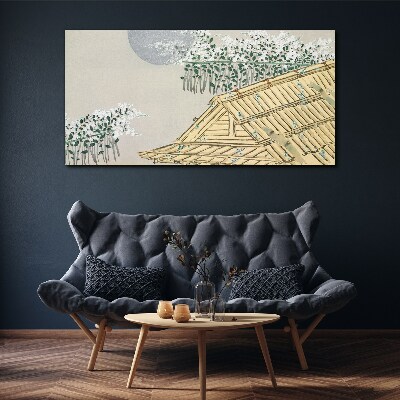 Peace in the Japanese Landscape Canvas wall art