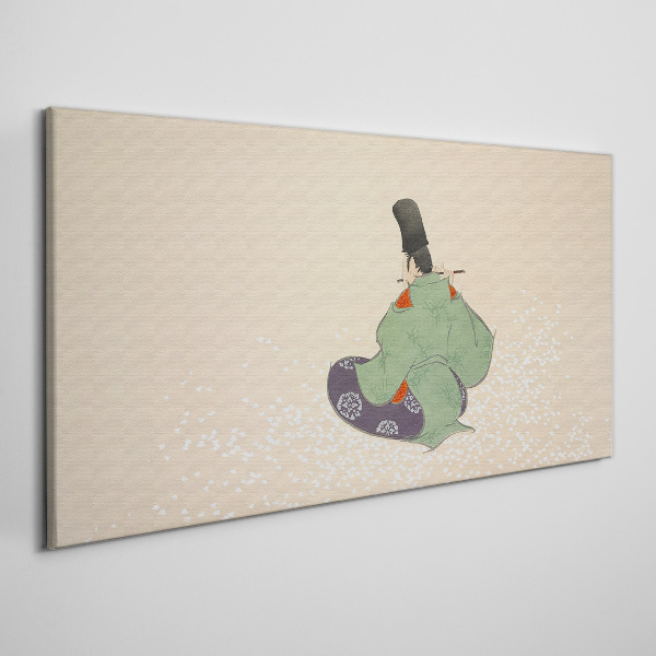 The charm of Japanese tradition Canvas wall art